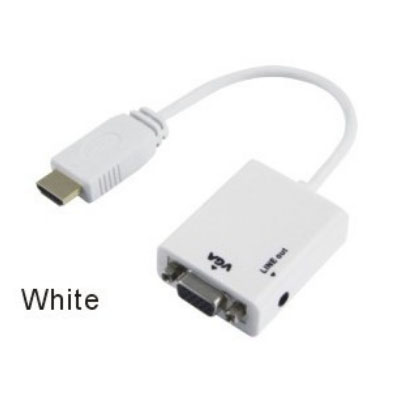 Converter HDMI A male to VGA Female With Audio