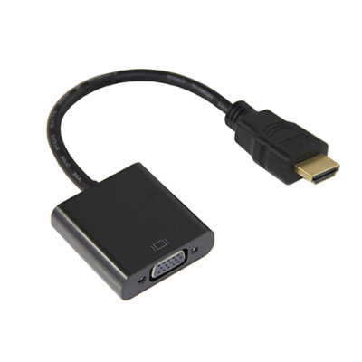  HDMI A male to VGA Female  Adapter